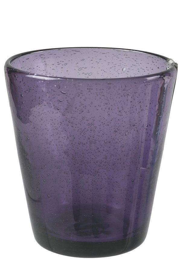 acquista Lot de 6 verres à eau en pâte de verre 250 ml Villa d'Este Home Tivoli Purple Cancun Satin