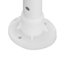 Gazebo da Giardino Esagonale 390x390x250 cm con Doppio Ingresso in Metallo e Poliestere Grigio  