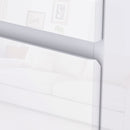 Cassettiera 5 Cassetti Antiribaltamento 55x33x100 cm Bianco Lucido  