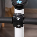 Stepper con Manubrio Monitor LCD 55x44x108A cm Bianco e Blu  