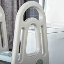 Sgabello per Bambini Scaletta a 2 Gradini 435x38,5x61 cm Blu e Grigio 