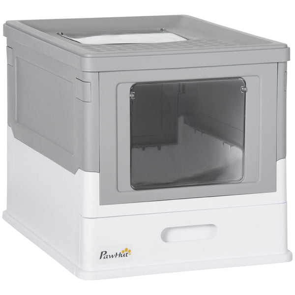 prezzo Lettiera per Gatti 47,5x35,5x36,7 cm in PP Bianco e Grigio