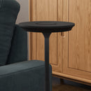 Lampada da Tavolo a LED Senza Filo Touch Ø13x28,5 cm Batteria Ricaricabile Nero