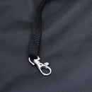 Passeggino per Cani Taglia XS e S 81x48x99 cm con Cesto Cuscino e 2 Guinzagli Nero e Grigio   