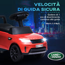 Macchina Elettrica per Bambini Licenza Land Rover Discovery 6V Velocità 3km/h Rosso 