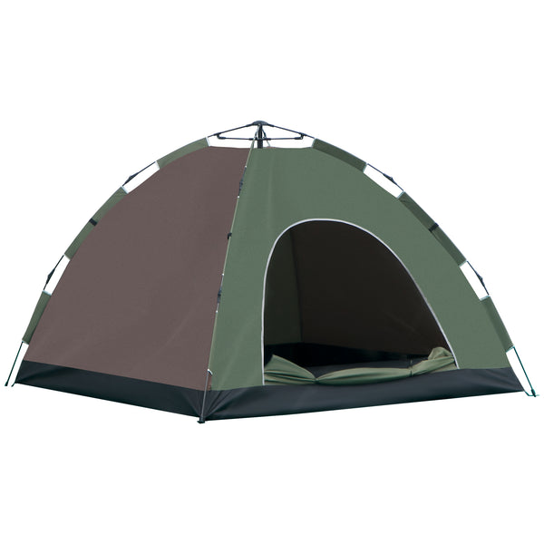 Tenda da Campeggio Pop-Up per 4 Persone 210x210x135 cm con Borsa da Trasporto Verde online