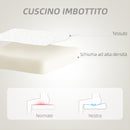 Sedia da Ufficio 45x56x78-88 cm con Schienale a Cuore in Velluto Teddy e Plastica Bianco  