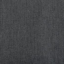 Divano Angolare 3 Posti 249,5x162,5x95 cm in Tessuto Grigio Scuro