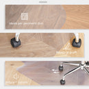 Tappetino per Sedia Ufficio Salvapavimento 90x120 cm in Plastica Trasparente