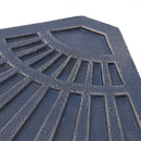 Set 2 Pesi per Ombrellone a Base a Croce 66x47x4,2 cm da 28 kg Totali Design a Ventaglio in Colofonia Bronzo 