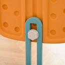 Set Gioco 5 in 1 per Bambini Scivolo Altalena Canestri Porta di Calcio e Anelli    