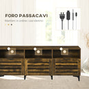 Mobile TV Max 65” 140,4x36x55 cm in Truciolato Marrone