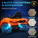 Macchina Elettrica per Bambini Licenza Lamborghini Revuelto 12V Guida Manuale e Telecomando Arancione 