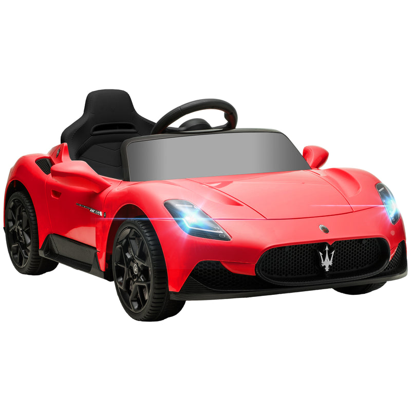 Macchina Elettrica per Bambini Licenza Maserati MC20 Velocità 3-5km/h Rosso 