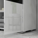 Mobile Sotto Lavabo Bagno 2 Ante 60x36,5x56 cm in MDF Bianco