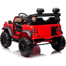 Macchina Elettrica per Bambini 24V Licenza Ford Bronco Raptor 2 Posti con Telecomando Rosso