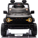 Macchina Elettrica per Bambini 12V Licenza Ford Bronco Raptor con Telecomando Nero  