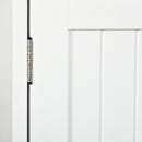 Pensile da Bagno con Armadietto e Cassetti 50,8x17,8x66 cm in Legno Bianco  