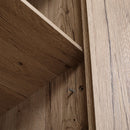 Mobile Credenza Cucina 4 Ante 80x40x182 cm in MDF color Legno