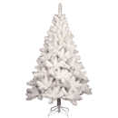 Albero di Natale Bianco 210 cm con 600 Rami e Montaggio a Gancio -1