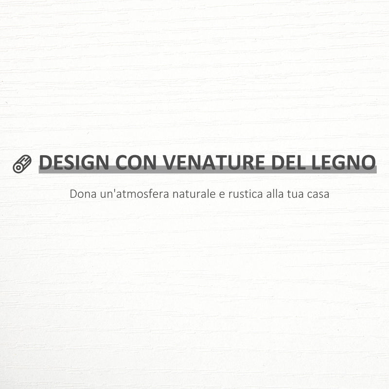 Set 3 Mensole da Parete 80x18x18 cm in MDF Bianco  