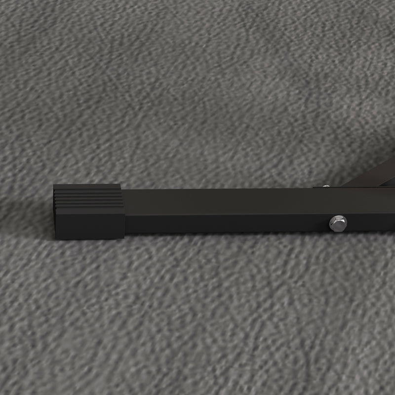 Supporto Sacco Boxe Altezza Regolabile 175-220 cm con 6 Barre di Rinforzo in Acciaio Nero   