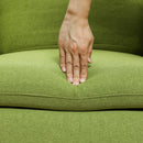 Poltrona Relax  Reclinabile con Poggiapiedi Estraibile e Copertura di Ricambio Grigio   