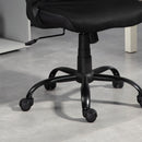 Sedia Poltrona Operativa Altezza Regolabile In Tessuto a Rete Nero   