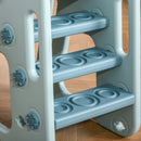 Set Gioco 4 in 1 per Bambini Altalena Scivolo Canestro e Scaletta    