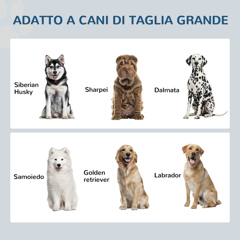 Ciotole per Cani Rialzate 60x30x36 cm in Acciaio Inox e Legno con Cassetto Nero   