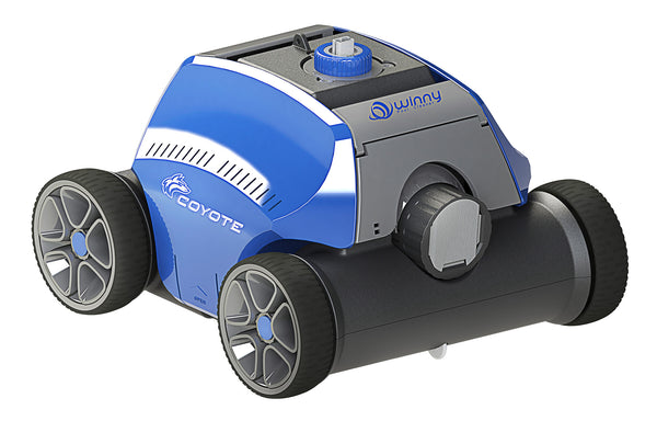 Robot Pulitore Automatico per Pulizia Fondo Piscina Autonomo Wireless Coyote sconto