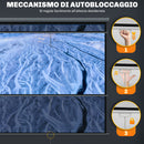 Telo Proiettore 120"" Formato 1:1 a Parete o Soffitto 223x8x223 cm Bianco 