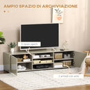 Mobile TV Max 70” 160x39x41,2 cm in MDF Grigio
