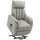 Fauteuil releveur électrique 1 moteur 75x93x110 cm en Microfibre Grise