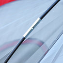 Tenda da Campeggio per 6 Persone 4,55x2,3x1,8m con Pali in Fibra di Vetro Grigia