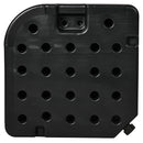 Base per Ombrellone 99,7x99,7x8,3 cm set 4 Pezzi Impilabili in HDPE Nero  