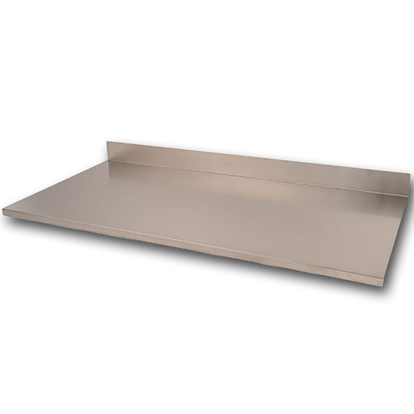 Tagliere Spianatoia per Alimenti Professionale con Alzatina 120x50 AISI 304 acquista