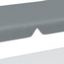 Tettuccio di Ricambio per Dondolo 192x144 cm in Poliestere Grigio Scuro