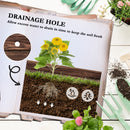 Fioriera da Esterno a 2 Livelli con Fori di Drenaggio e Griglia 42x49x80 cm in Legno di Abete Marrone