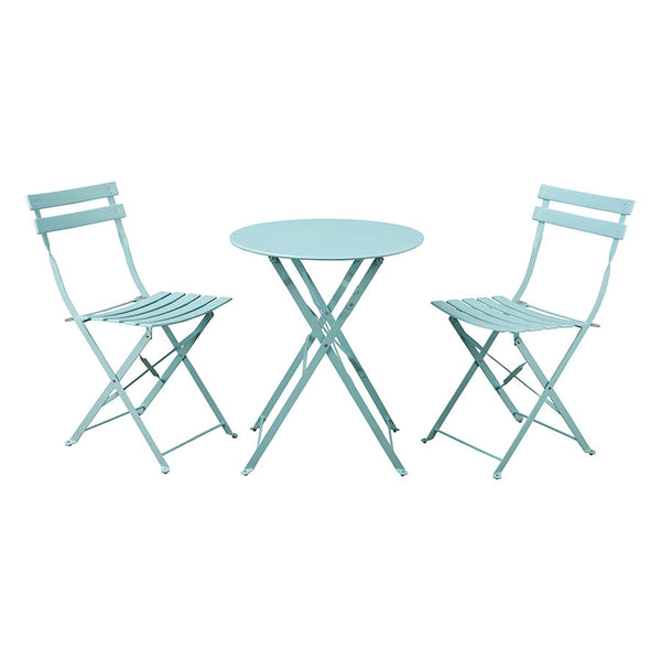 online Set Tavolino e 2 Sedie Pieghevoli da Giardino Teresa Avio