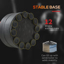 Sacco Boxe da Terra 3 in 1 con 2 Speedball Barra Girevole e Sacco Altezza Regolabile da 160-230 cm  Nero