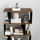 Libreria 5 Ripiani 70x29,5x163 cm in Legno Marrone Rustico