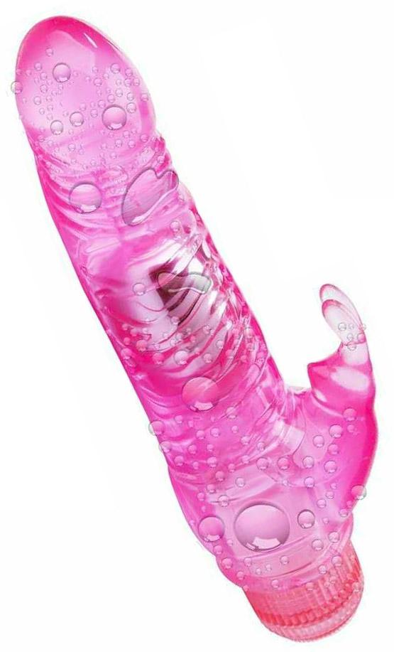 Vibromasseur clitoridien et vaginal à batterie rose Forlove acquista