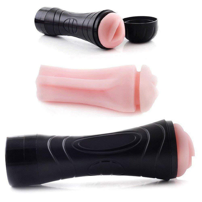 Masturbatore a Forma di Vagina a Batteria con 10 Vibrazioni Forlove