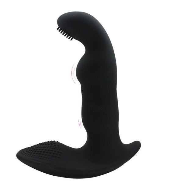 prezzo Vibromasseur anal en silicone noir Forlove Sexlul 9 vitesses