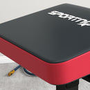 Sedia Romana Regolabile su 6 Posizioni 110x70x95 cm Nero  