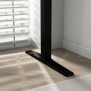 Struttura Scrivania Elettrica Regolabile in Altezza 71-116 cm con Modalità Defaticante in Acciaio  Nero