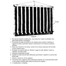 Tenda da Sole per Esterno con Rullo Tessuto Beige Rigato 150X300Cm