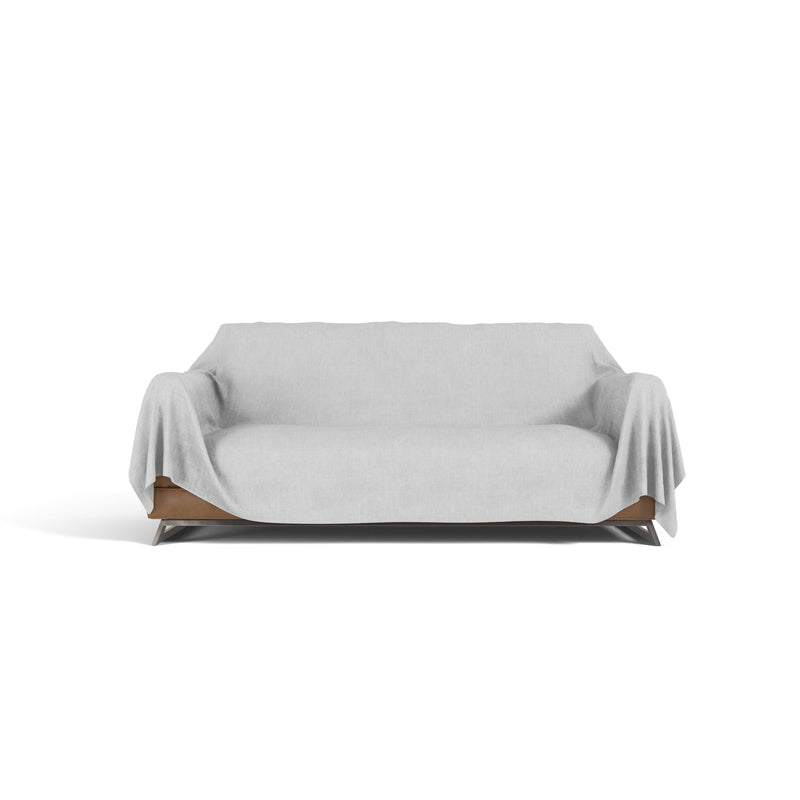 Telo Arredo Coprittutto Copridivano in Cotone Bianco