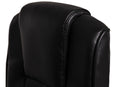 Sedia da Ufficio Direzionale in Similpelle Vandi Directory Nera